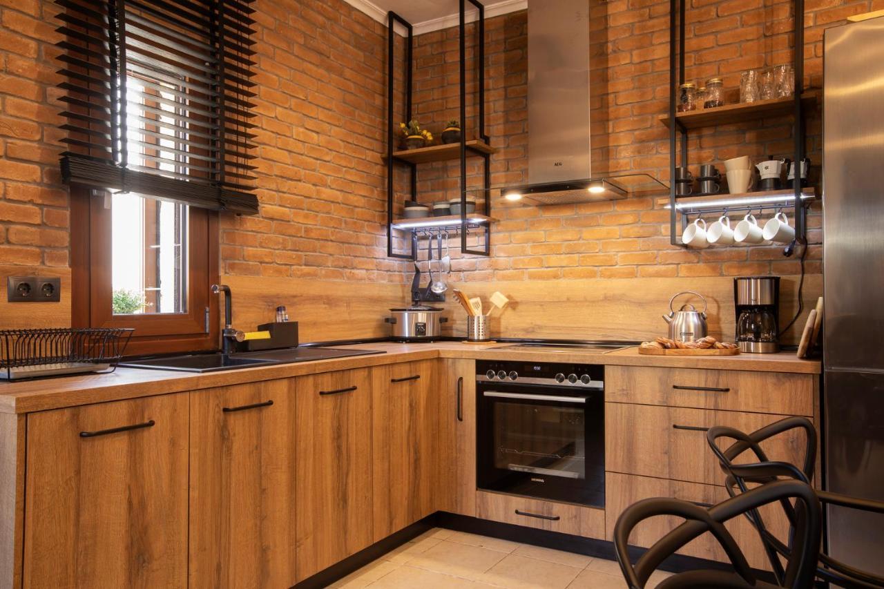 Porto Thea Alexandra Shared Pool Villa, Afytos Bagian luar foto