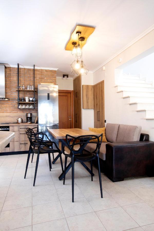 Porto Thea Alexandra Shared Pool Villa, Afytos Bagian luar foto